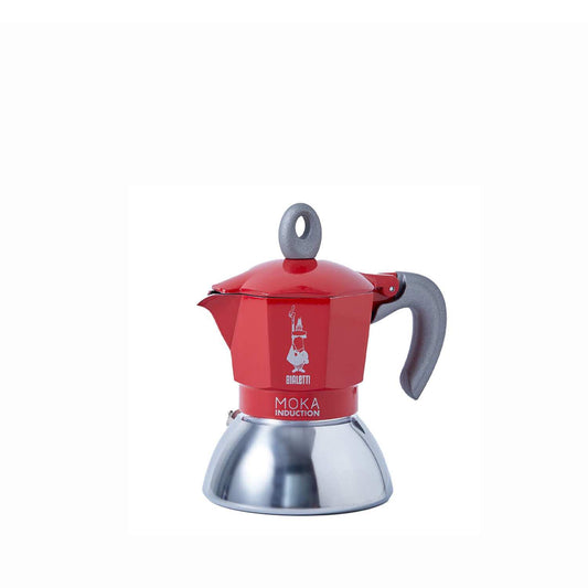 BIALETTI MOKA POT KIRMIZI 2 CUP