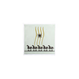 FIVE HORSE WHITE  CROSS